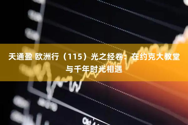 天通盈 欧洲行（115）光之经卷：在约克大教堂与千年时光相遇